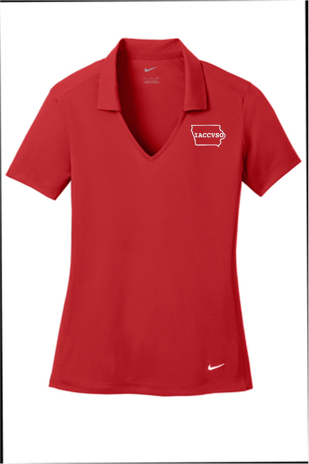 IACCVSO Nike Ladies Dri-FIT Vertical Mesh Polo