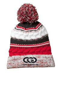 CGD Youth Wrestling Sport-Tek® Pom Pom Team Beanie