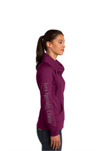 Load image into Gallery viewer, Iowa Specialty Clinics Sport-Tek® Ladies Sport-Wick® Stretch Full-Zip Jacket