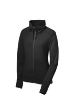 Load image into Gallery viewer, Iowa Specialty Clinics Sport-Tek® Ladies Sport-Wick® Stretch Full-Zip Jacket