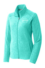 Load image into Gallery viewer, IACCVSO Microfleece Full-Zip Jacket Ladies