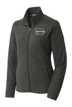 Load image into Gallery viewer, IACCVSO Microfleece Full-Zip Jacket Ladies