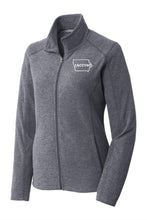 Load image into Gallery viewer, IACCVSO Microfleece Full-Zip Jacket Ladies