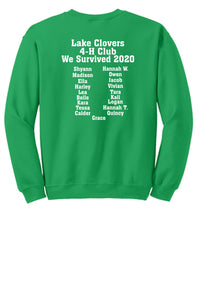 Lake Clovers 4-H Crew Neck Sweatshirt