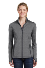 Load image into Gallery viewer, Iowa Specialty Sport-Tek® Ladies Sport-Wick® Stretch Contrast Full-Zip Jacket